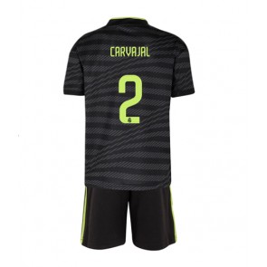 Real Madrid Daniel Carvajal #2 babykläder Tredje Tröja barn 2022-23 Korta ärmar (+ Korta byxor)